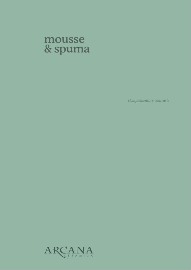 MOUSSE & SPUMA カタログの表紙
